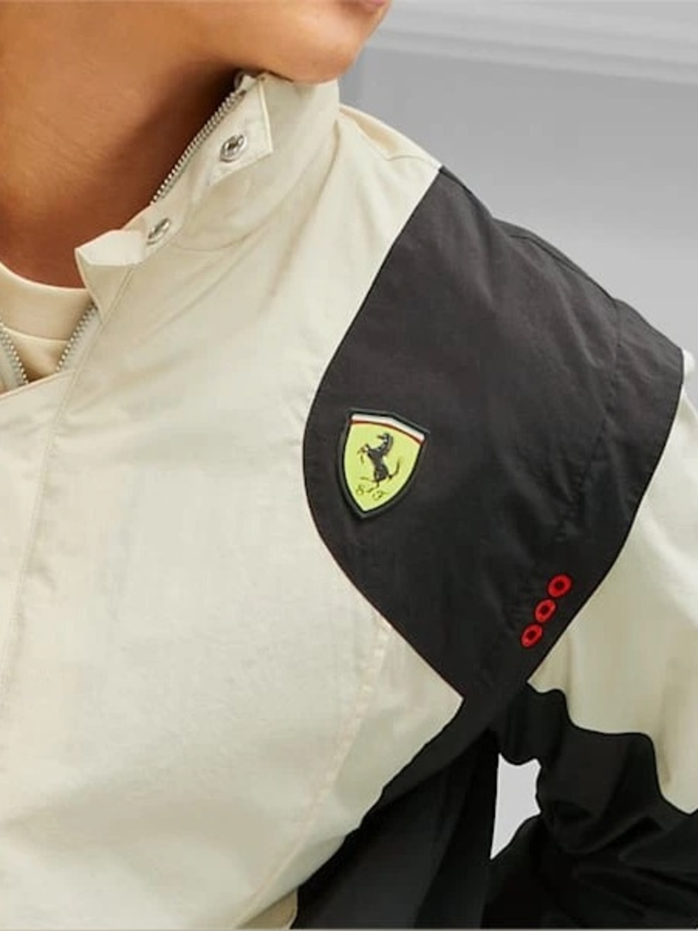 Puma Scuderia Ferrari Men’s Statement Jacket Granola size medium - Picture 2 of 11